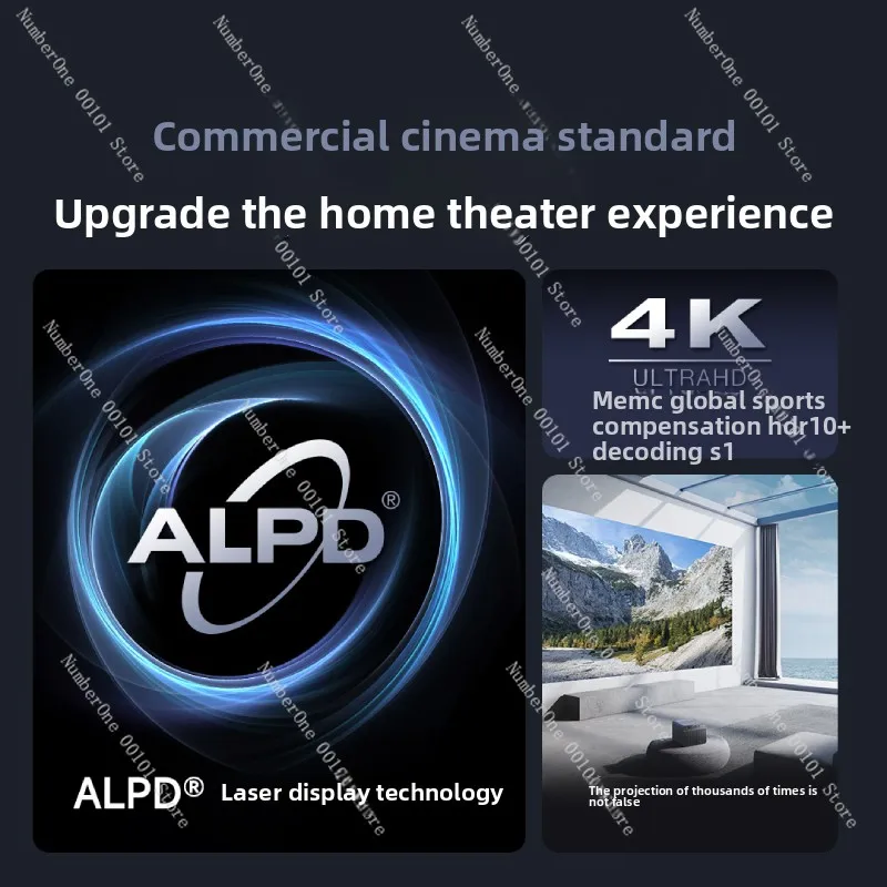 4K ultra high definition laser projector | Medium telephoto intelligent projector