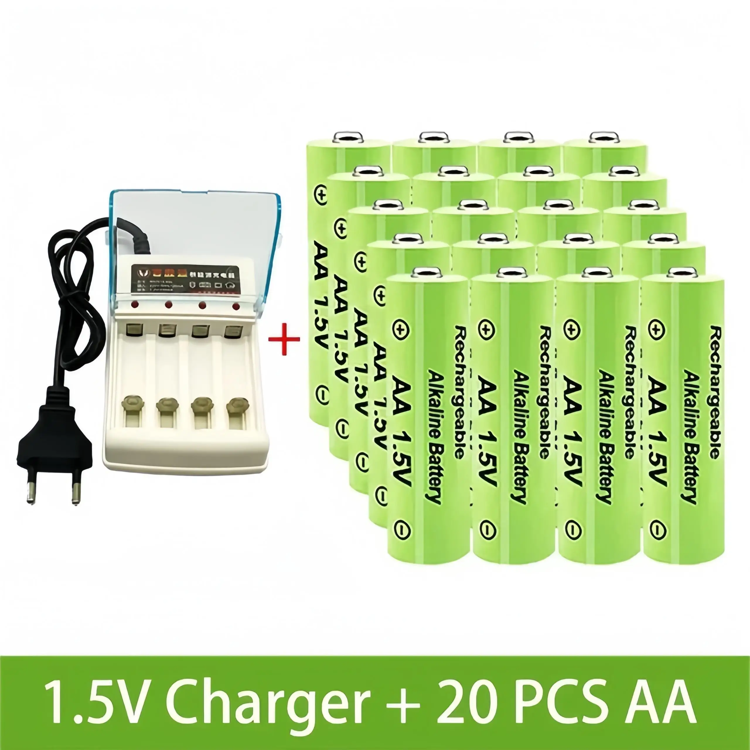 1.5V AA 3800mAh NI-MH Rechargeable Battery for Torch Toys Clock MP3 Player Wireless Keyboard Wireless Mouse Replace Rechargeable