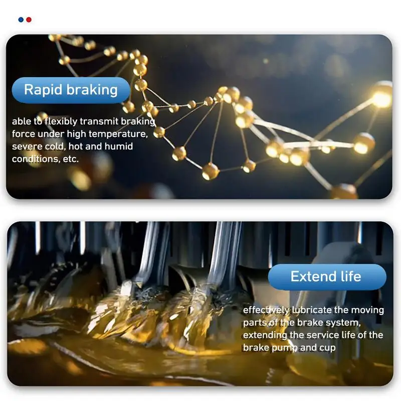 Motorbike Brake Fluid Hydraulic Brake And Clutch Fluid 100ml Synthetic Brake Dot Synthetic Racing Brake Fluid High Performance