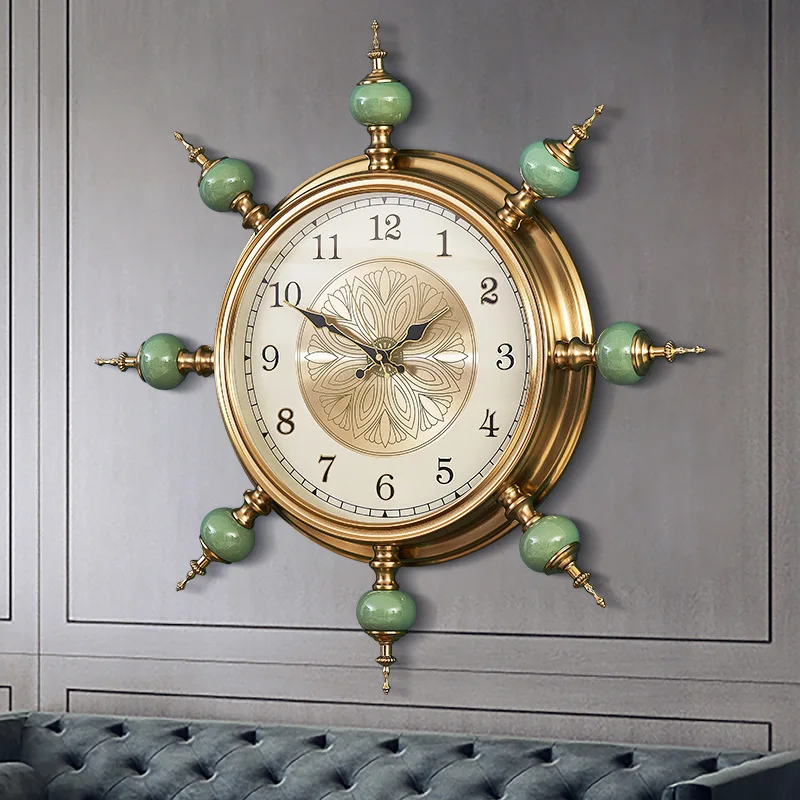 Creative Living Room Wall Clock Luxurious Modern Clocks Stylish Wall Decation Timepiece Orologio Da Parete Home Decorations