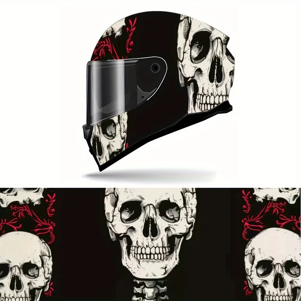 White Skull Full Fa…