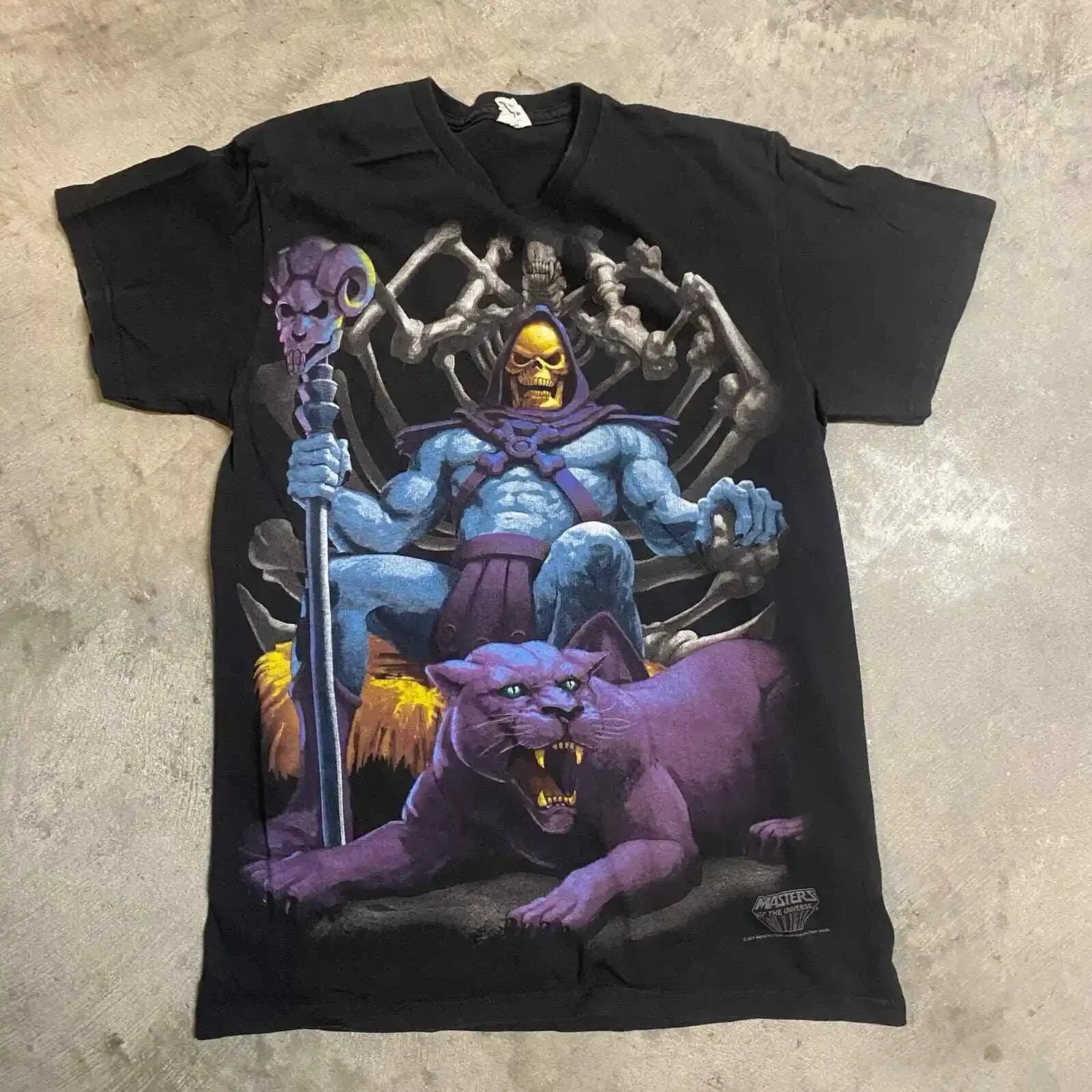 2011 Masters of the Universe Skeletor Throne T shirt