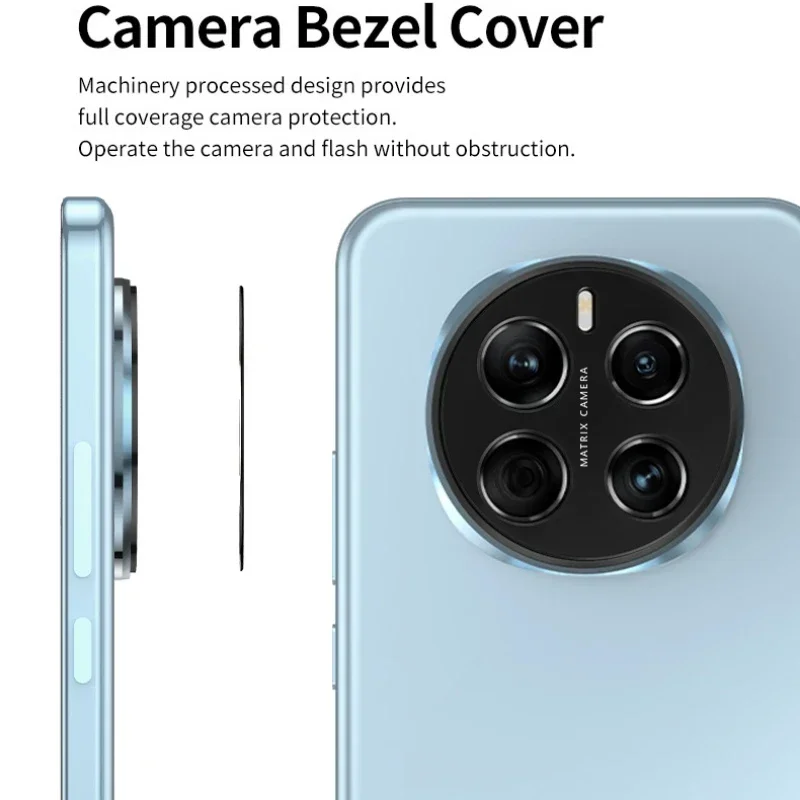 Metal Camera Bezel Cover Sticker Camshield For Honor Magic 7 Pro Magic7 Aluminum Alloy Lens Hollow Anti-Shatter Protector Film