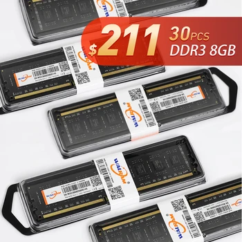 WALRAM-memoria ram ddr3 ddr4, 4GB, 8GB, 16GB, 1333MHz, 1600MHz, 1866MHz, 2300MHz, 2666MHz, 3200MHz, UDIMM para PC de escritorio, AMD/intel 1