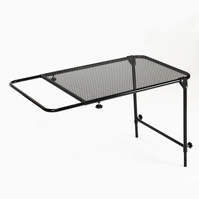 RV Camping Table Use On Tires Carbon Steel Portable Folding Outdoor Travel Working Picnic Table Vehicle Wheel Table Board
