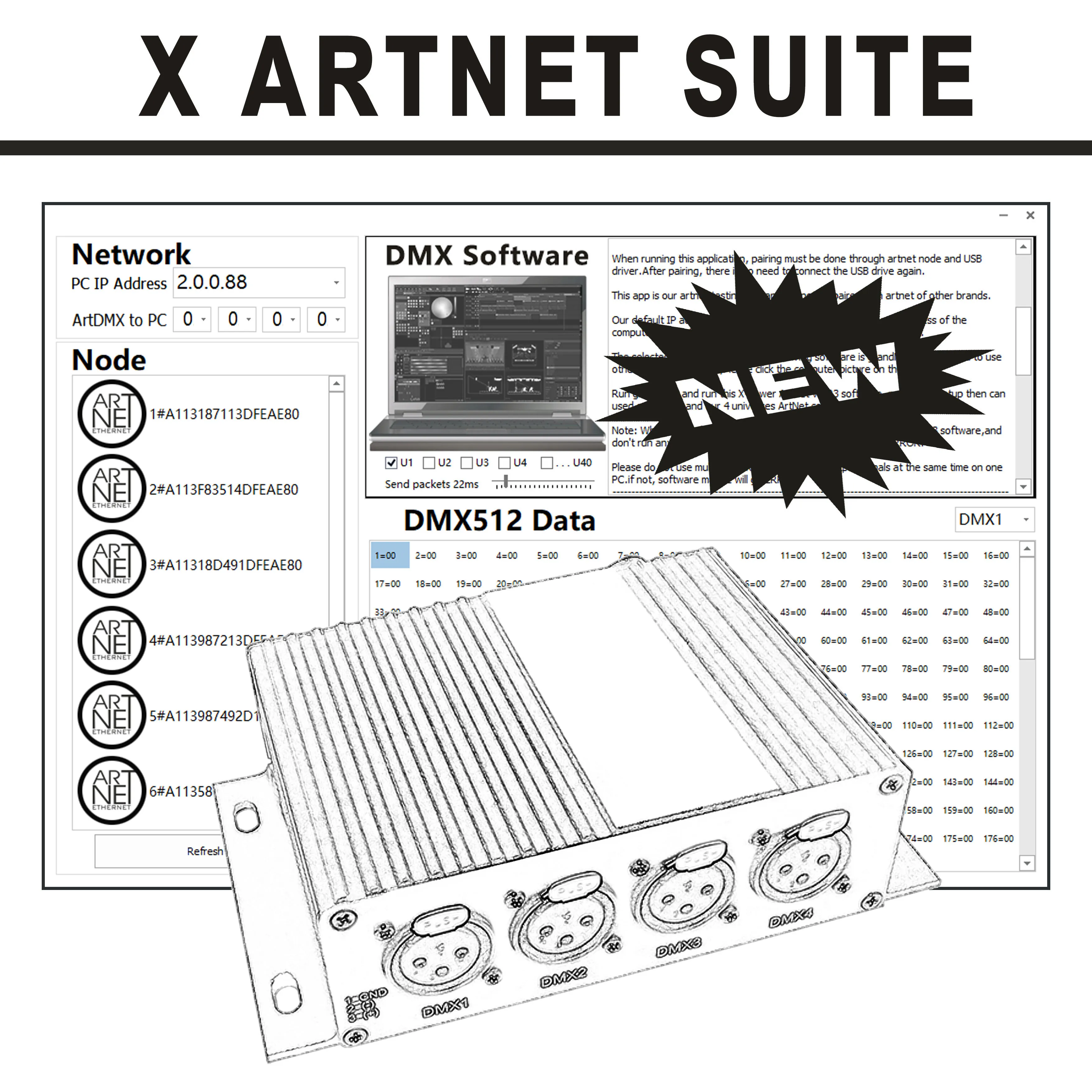 DMX Controller per PC: La Scelta Perfetta per Controllare la Luce in Discoteca o in Eventi