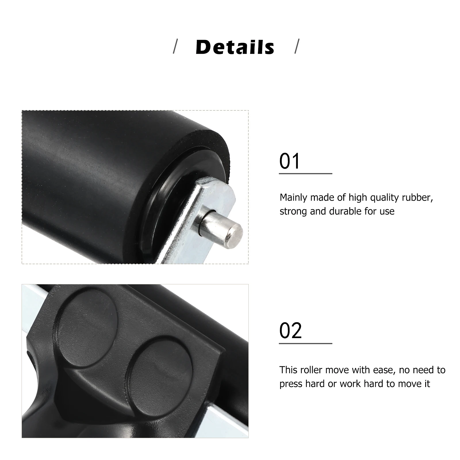 

Rubber Roller for Ink Applicator Ink Applicator Glue Tape Stamping Oil Painting Rollers Printmaking Tool Even Coating