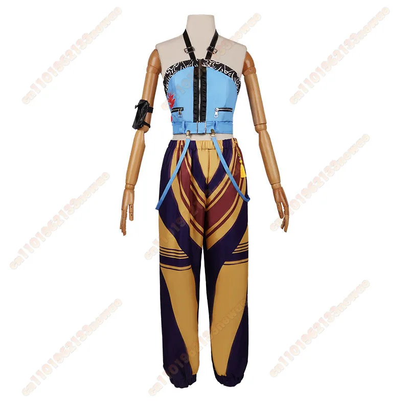 애니메이션 데몬 헌터 코스프레 루미 조이 미라 코스튬 가발 루미 패션 유니폼 걸그룹 의상 여성 할로윈 무대 의상