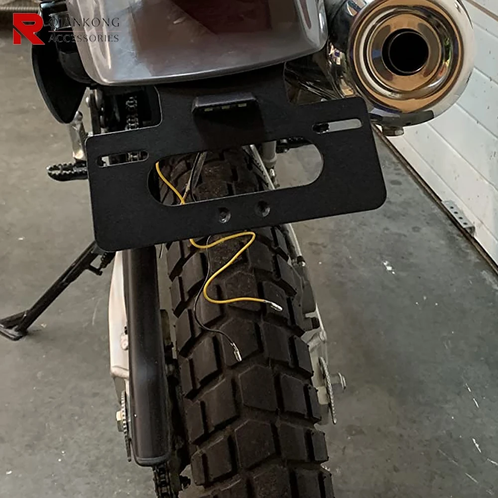 For Suzuki DR650 DR650S DR650SE 2025 2026 Motorcycle License Plate Bracket Holder DR 650 S SE 1996-2021 2022 2023 2024 2025 2026