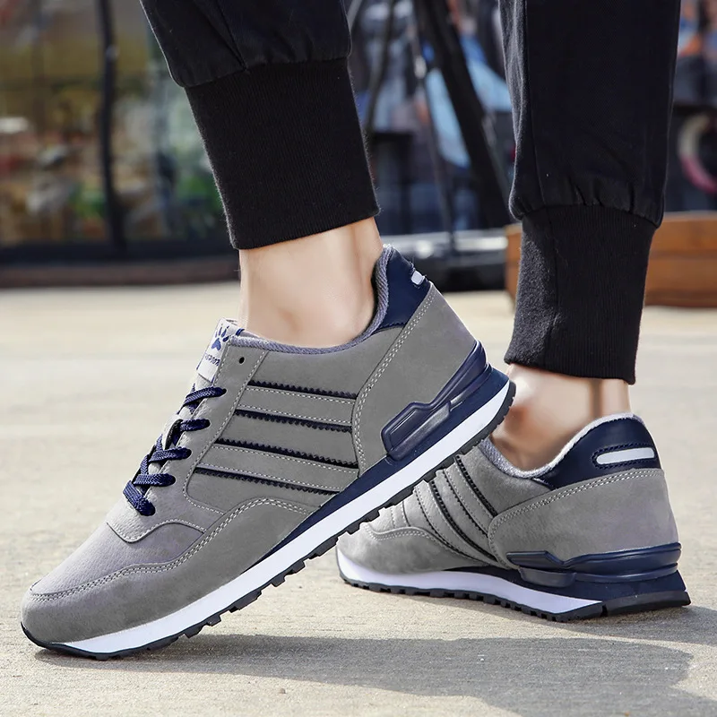 

2025 New Korean Style Trendy Men Shoes Versatile Casual Sports Shoes Autumn Winter Wear Resistant Running Travel Footwear