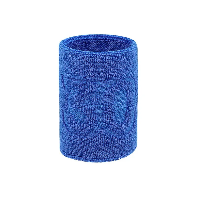 1 Pair Cotton Wristband Support Basketball Badminton Wrist Brace Adults Kids Fitness Powerlifting Tennis Sweat Absorption Gear