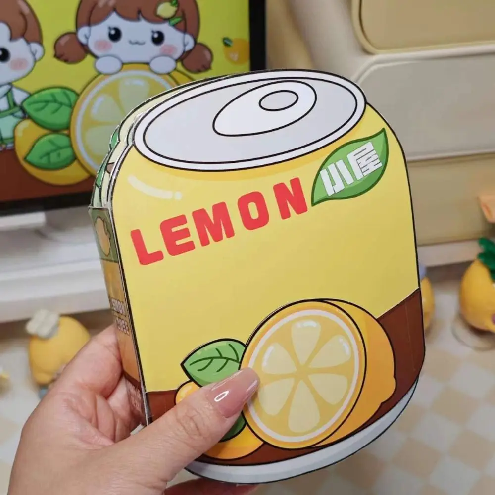 Homemade Lemon Hut Quiet Book Handmade Quiet Book Sticker Games Quiet Book 3D No Cutting Handmade Diy Toys Kids Children Toys