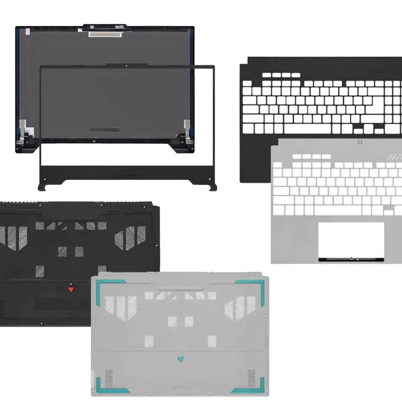 

NEW For TUF ASUS Gaming F15 FA507 FX507 FA507Z FA507R FX507Z ZC LCD Back Cover Front Bezel Palrmest Lower Bottom Case Hinges