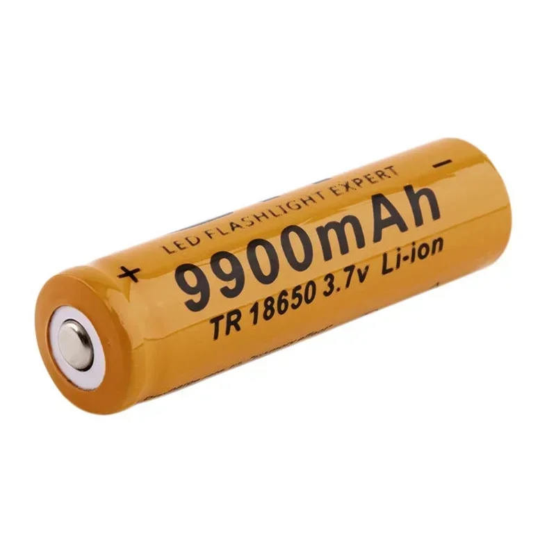 急速充電バッテリー18650,9800mAh, 3.7v,18650リチウムイオンバッテリー,懐中電灯用,2023