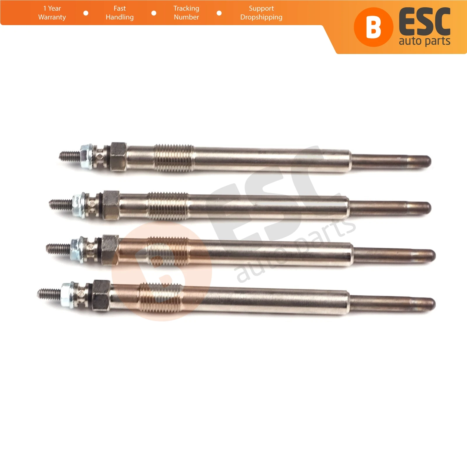 

ESC Auto Parts EGP10-1 4 Pcs Heater Glow Plugs GX126, 944MJ, 100226206 for Vauxhall Opel Vectra B Fast Shipment Ship From Turkey