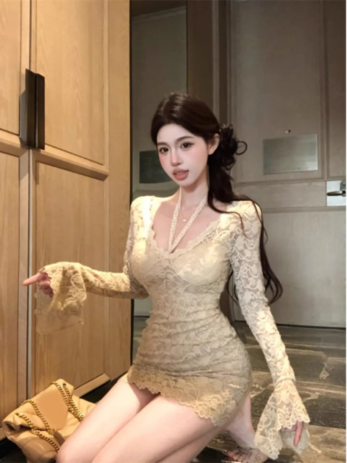 فساتين النساء الساتان التحيز مطوي حورية البحر ماكسي تنورة الاستقبال مأدبة الحد الأدنى لامعة لامعة ضئيلة أنيقة تناسب المعاصرة