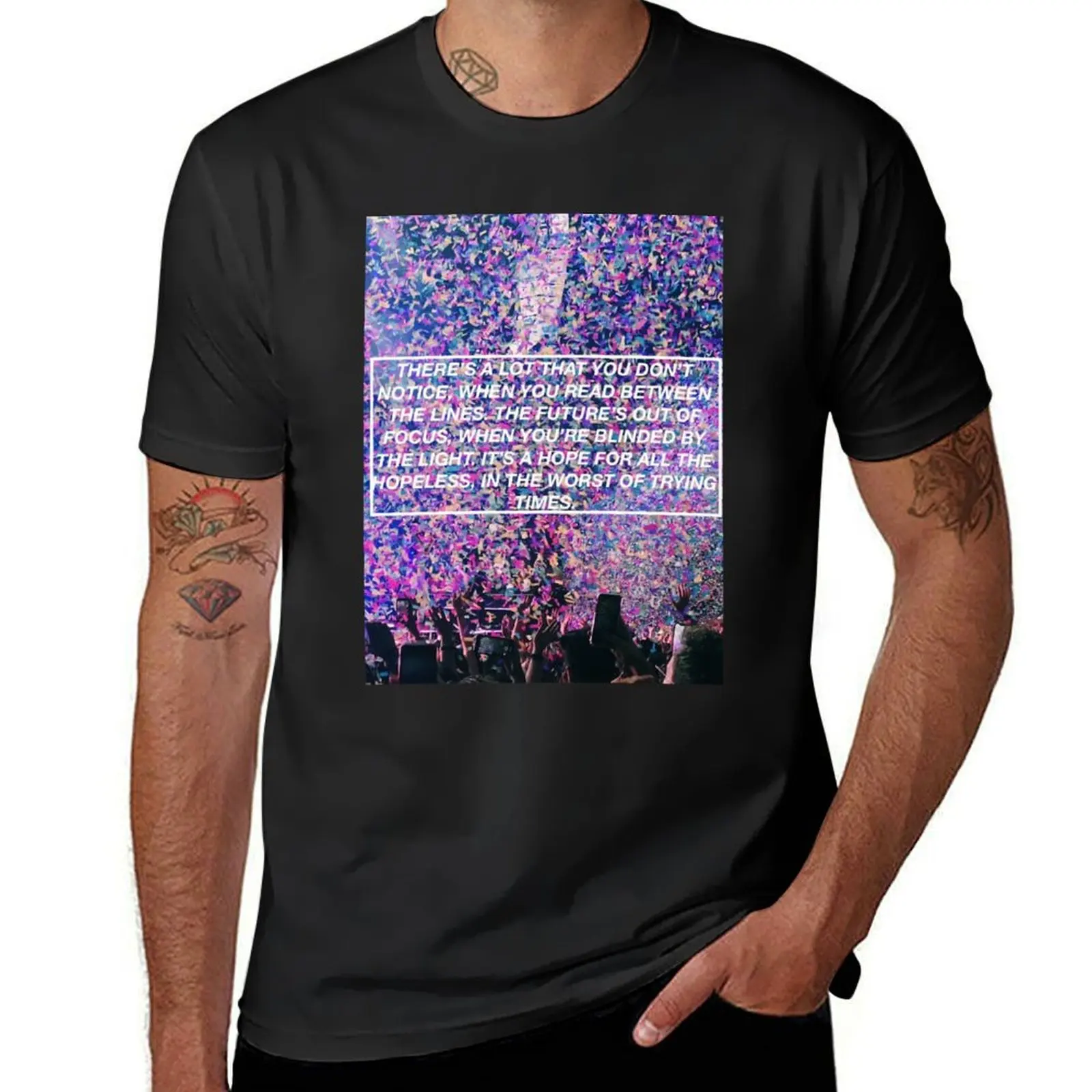 Don_t Speak - confetti T-Shirt sweat plus sizes mens t shirt