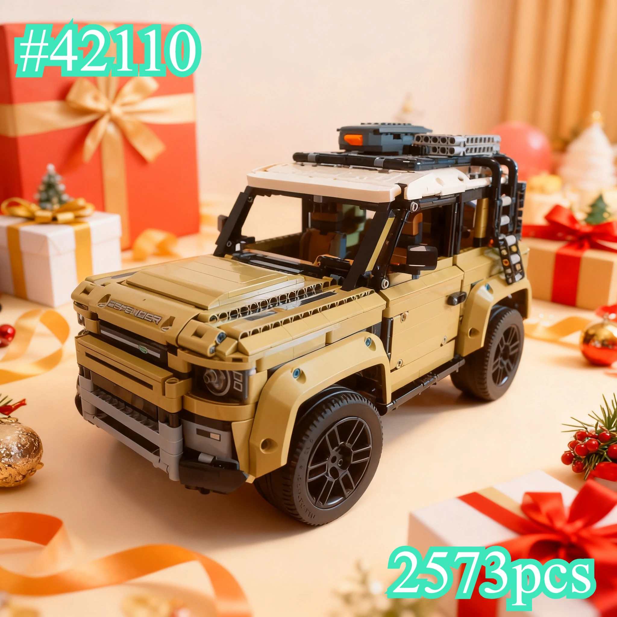 نموذج سيارة للأداء على الطرق الوعرة 42110 مجموعات مكعبات بناء متوافقة مع جزيئات ليغو مناسبة لهدايا عيد الميلاد 2573 قطعة