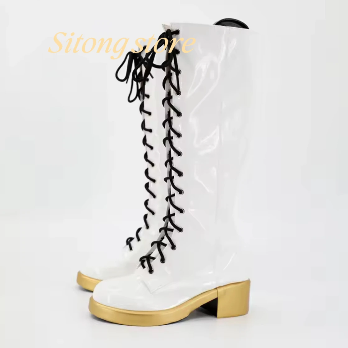 Meisjes Mira Zoey Rumi kinderen Cosplay Podiumlaarzen Schoenen K-pop Op maat gemaakte schoenen Prestaties Kinderen Volwassen Halloween Party