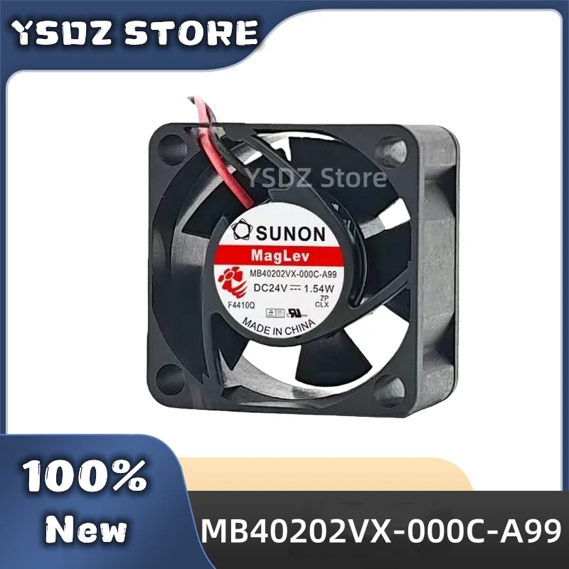 100%New for SUNON MB40202VX-000C-A99 fan DC 24V 1.54W Inverter recorder cooling fan 4020 4cm 40mm 40*40*20 in stock
