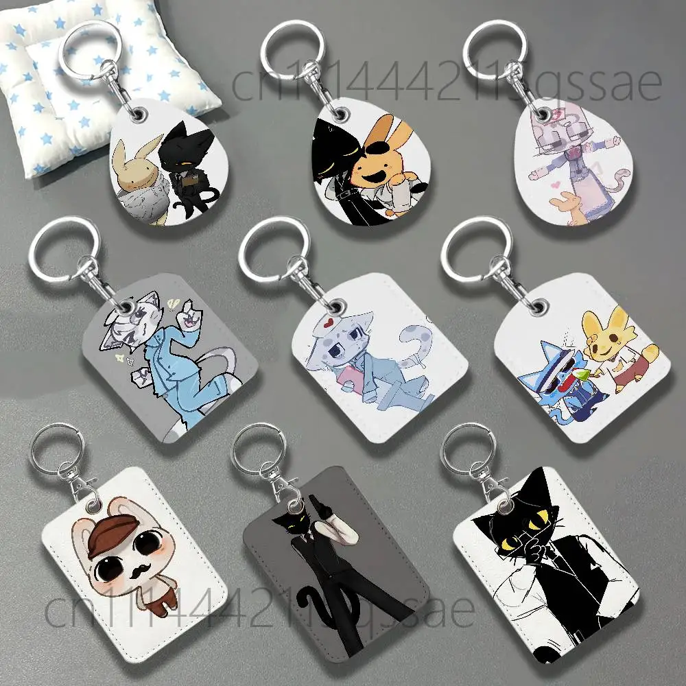 A-Animal Hospital Anomaly For AirTag Case Card Sleeve Holder ID Credit Bank Access Keychain For Air Tag Shell
