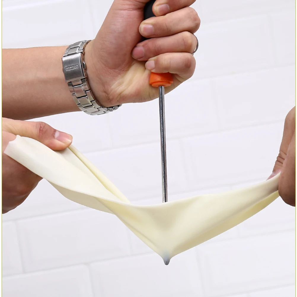 

2 Pairs Rubber Gloves Kitchen Dishwashing Household Water Proof Waterproof Thin