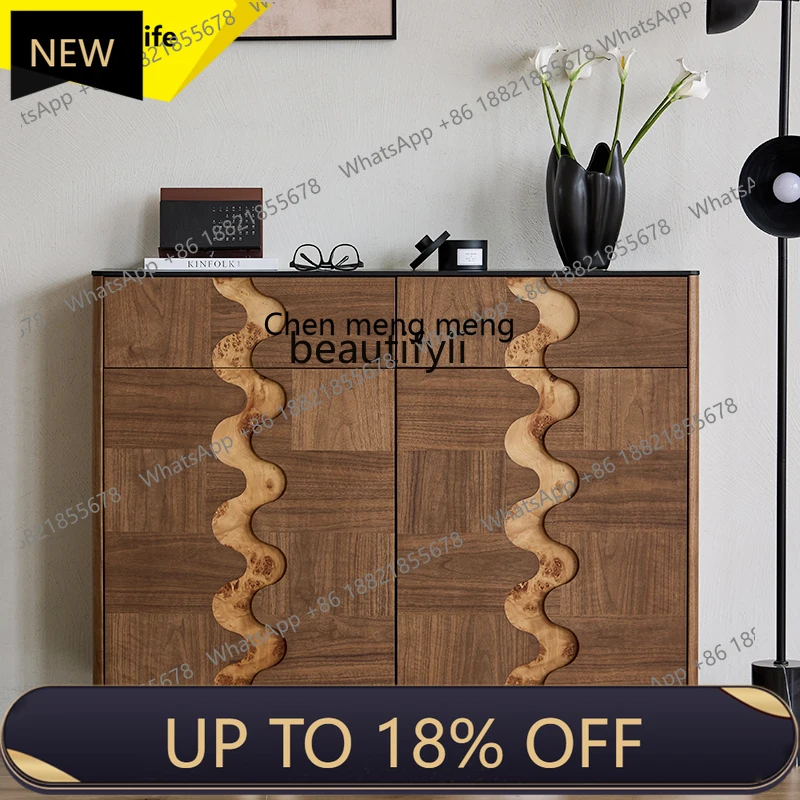 

P178 Vintage Style Shoe Cabinet Living Room Wall Storage Cabinet French Home Entrance Storage Organizer Shoe Cabinet