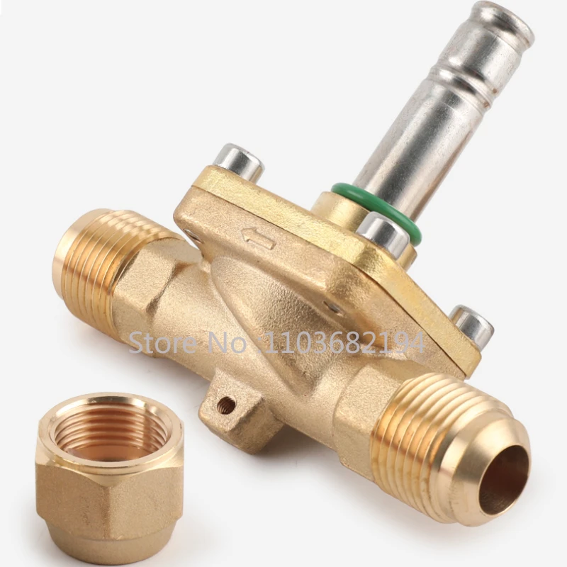 Electromagnetic valve SV type cold storage central air conditioning 220/380V refrigerant cut-off valve control valve unit valve