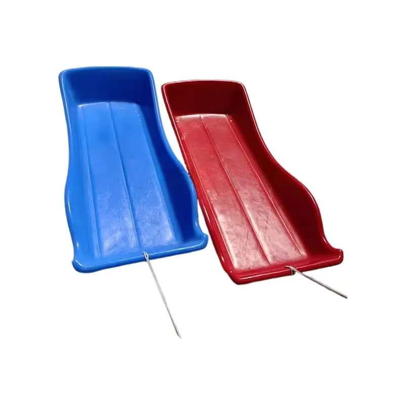 Freestyle ice and snow snowboarding single-layer polyethylene material impact-resistant adult sled