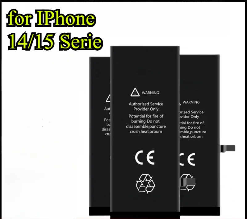 

4700mAh High Capacity Replacement Battery for IPhone 14/15 Series - Built-in Li-ion Battery Compatible with A2649/A2885Models