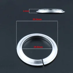 Tub Headset Base Ring Repair Replacement Spacer Adapter Aluminum alloy Bicycle Black Front Fork Race Convenient