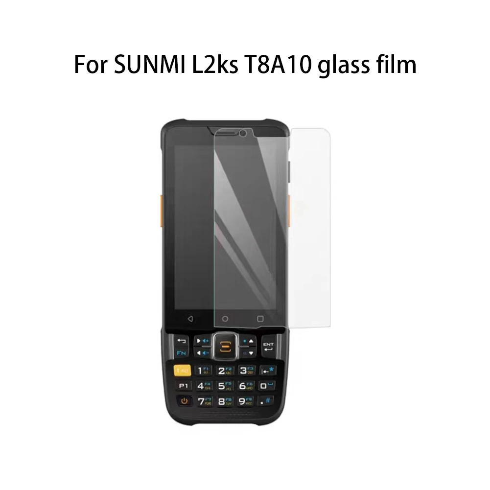 For SUNMI L2ks T8A10 tempered glass film HD anti-scratch PDA scanner sunmi L2ks screen protector