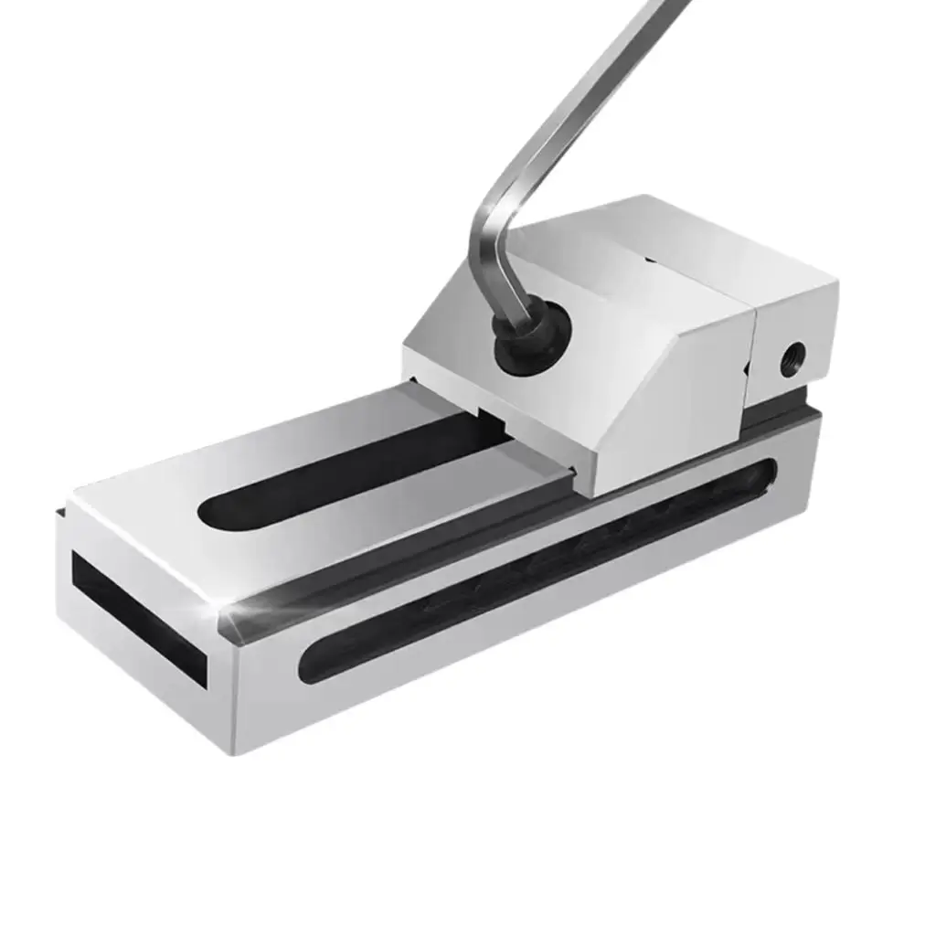 High Precision Cast Iron CNC Grinding Machine Vice New Condition Screwless Steel Bench Vise Manual Drive Core Components