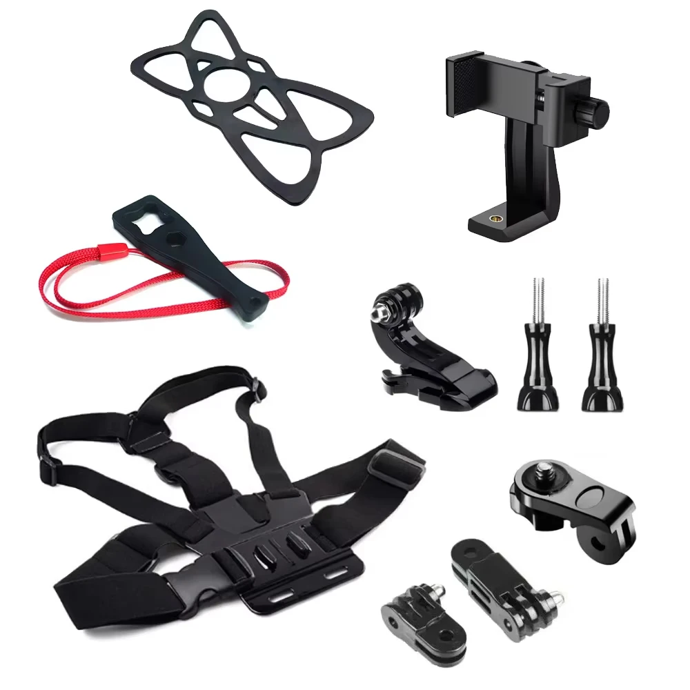 Einstellbare Brustgurt Halterung Kabelbaum Halter Für GoPro Hero 13 12 11 10 9 Insta360 SJCAM AKASO DJI Osmo Action Kamera Zubehör
