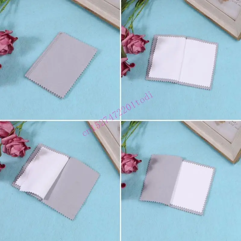 

M76B Four-layer Double-sided Cloth Clean Polishing Cloth for Gold Silver Diamond