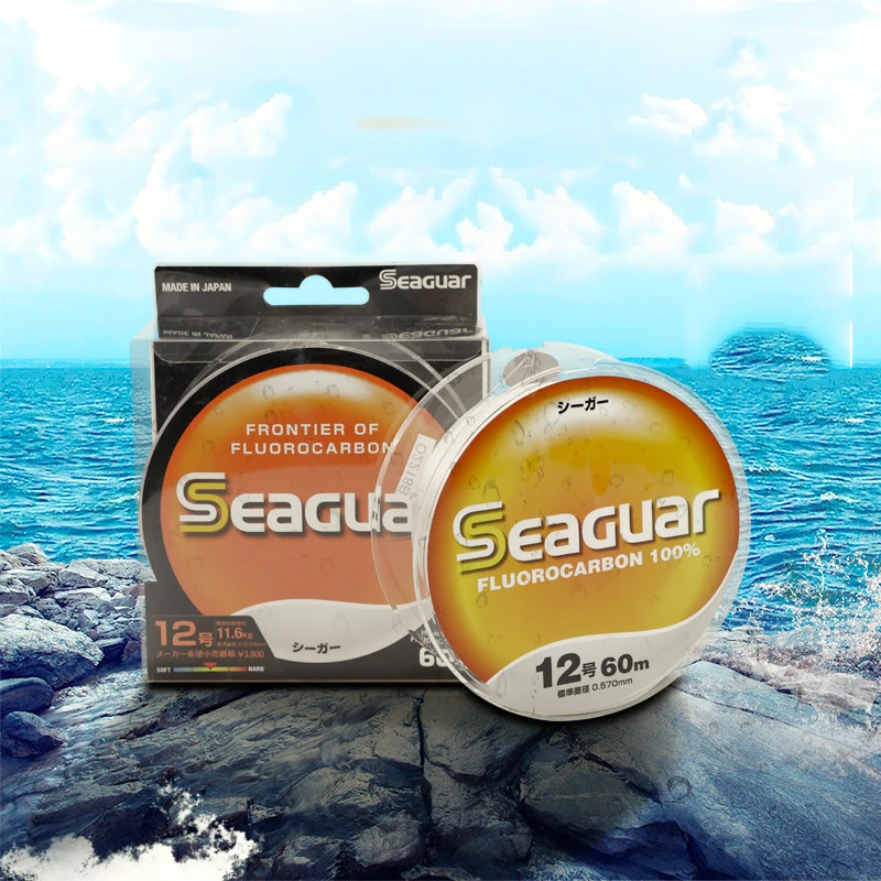 

Импортированная из Японии рыболовная углеродная леска SEAGUAR LUYA 60 м глубоководный большой игровой лидер изофинирующая супержесткая рыболовная леска из сахара