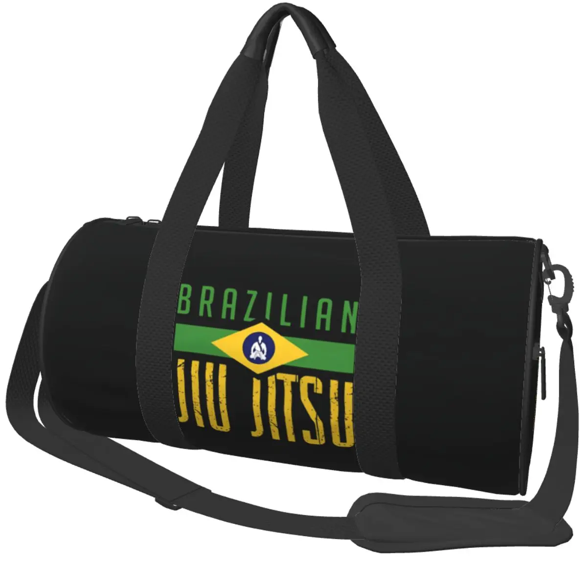 Brazilian Jiu Jitsu Funny Jujitsu BJJ Gym Bag Waterproof Sports Bags Large Training Custom Handbag Retro Fitness Bag For Couple