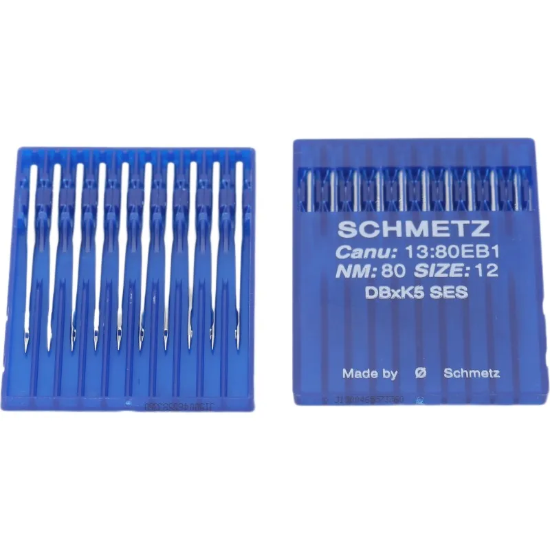Aiguilles à broder Schmetz DBxK5 100% originales, 100 pièces, pour machines à broder Tajima, Barudan, SWF et chinoises / Pièces détachées
