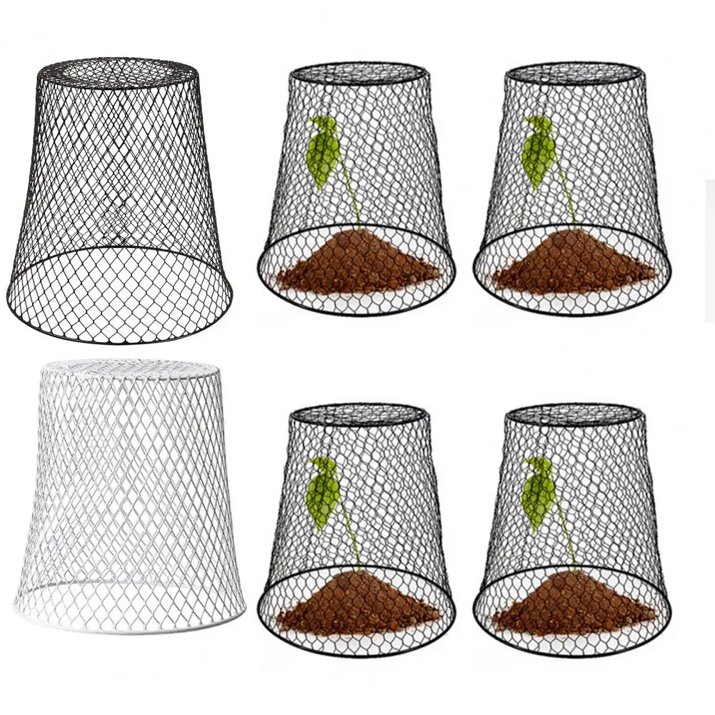 

Indoor Plant Care Tool Garden Cloches Corrosion Resistant Plant Covers for Outdoor Mesh Cages Reusable Easy Installation