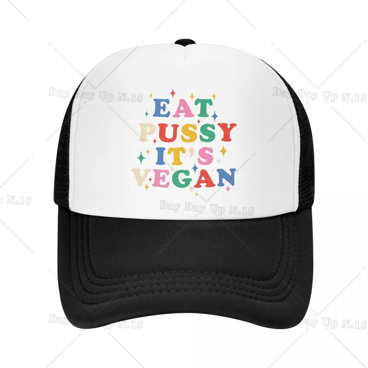 Custom Eat Its Vegan Baseball Cap Outdoor Women Men's Adjustable Trucker Hat Spring Snapback Caps