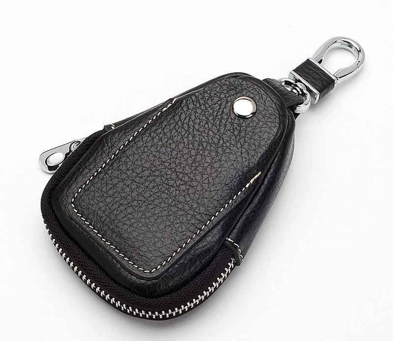 

Large-capacity Key Bag, Men's Genuine Leather, Women's High-end Card Bag, Multi-functional Storage, Universal Pure First-layer