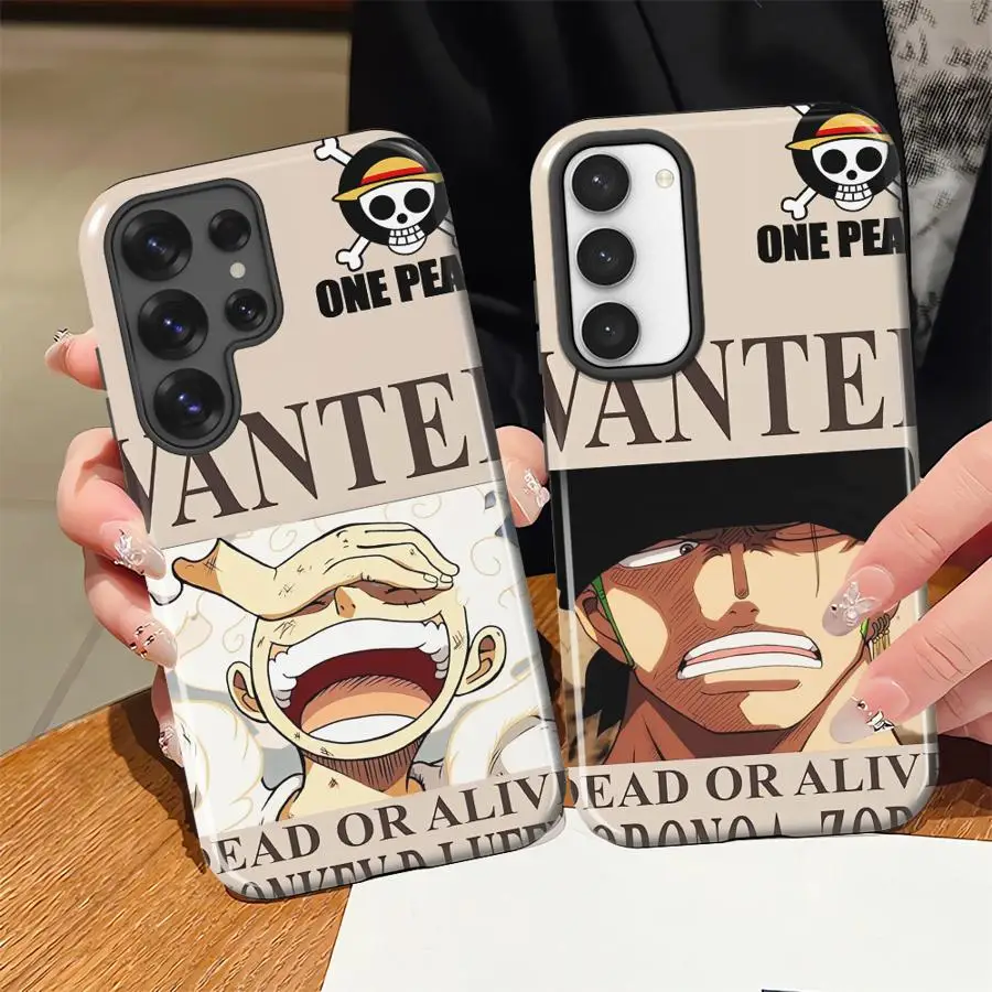 Soft Cover Capa Phone Case for Samsung Galaxy S25 S23Ultra S25Ultra S23 S24 Ultra A36 A16 S20 FE A56 A26 OneS P-ieceS LuffyS