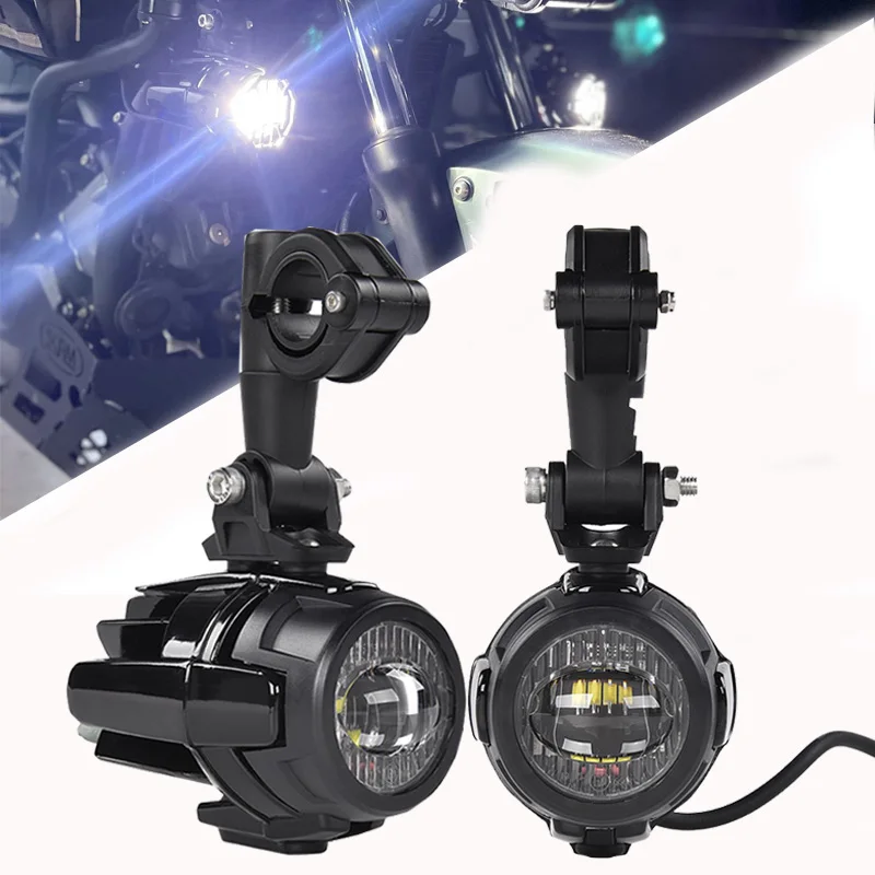 Upgrade Brighter Lamp For BMW R1200GS F800GS F700GS F650 K1600 Motorcycle Fog Light Auxiliary Lights 40W 6000K