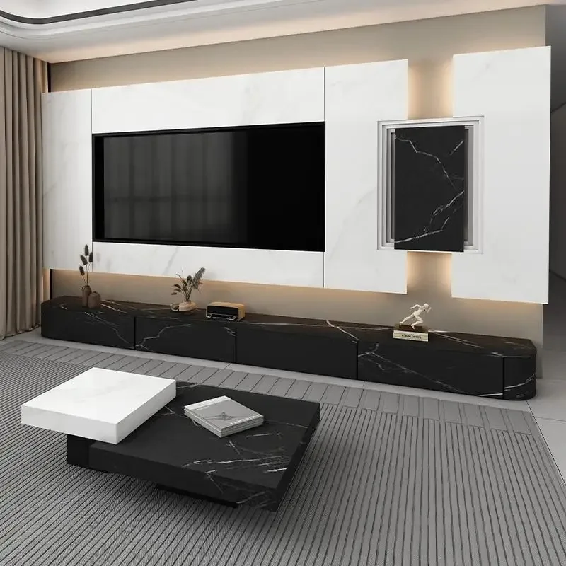 

Fashion Interior Tv Stands Decoration Designer Minimalist Aesthetic Large Size Luxury Tv Stands Modern Muebles Home Furniture