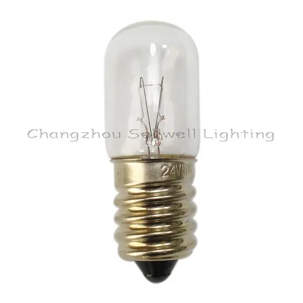 

2024 E14 T16x45mm 24v 5w Miniature Lamp Bulbs Lighting A162 Sellwell lighting factory