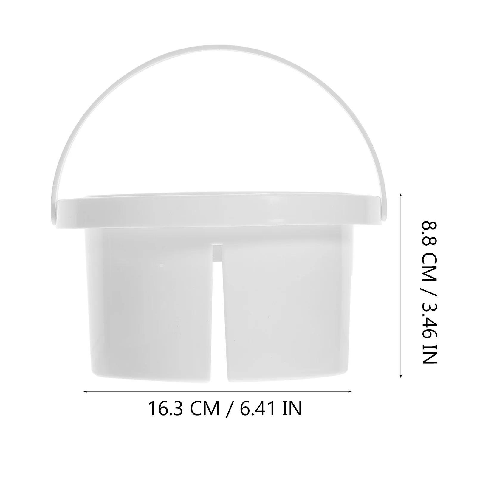 

Portable Paint Brush Cleaner Compact Reusable Plastic Water Bucket H Washer Accessories Holder School Round Smooth Surface