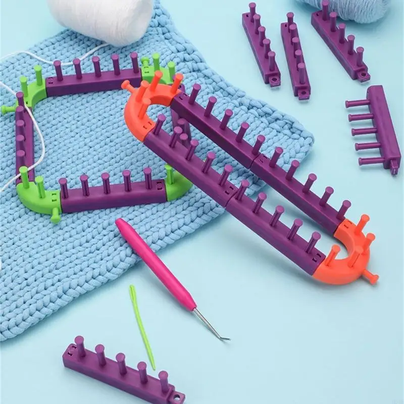 

Дети плетение набор вязальщиков набор инструментов шарф шляп