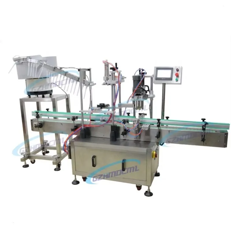 Spray Pump Crown Stelvin Lid Capping Machine
