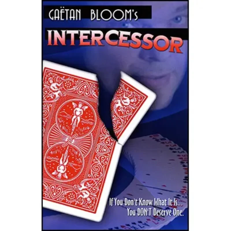 The Intercessor by Gaetan Bloom Gimmick Online Instructions Close up Magic Tricks Illusions Street Fun Card Magia Props Show