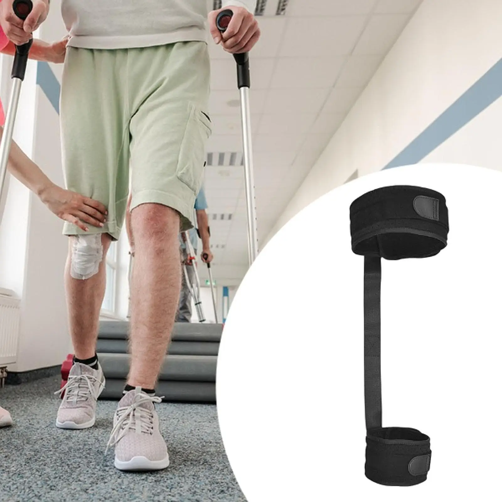 Leg Lifter Strap Gait Assistant Walking Standing Practicing for Elderly Men